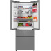 Холодильник WEISSGAUFF WFD 450 Built-in Inverter NoFrost Inox Холодильник WEISSGAUFF WFD 450 Built-in Inverter NoFrost Inox