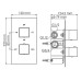 Смеситель WASSERKRAFT Alme 1544 Thermo Смеситель WASSERKRAFT Alme 1544 Thermo
