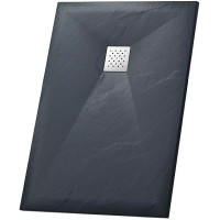 Поддон GROSSMAN GR-S280100Q 80х100х2,5 см графит
