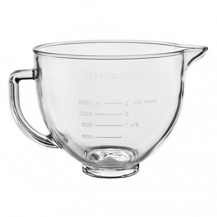 Чаша KITCHENAID 5KSM5GB 4.7 л стеклянная Чаша KITCHENAID 5KSM5GB 4.7 л стеклянная