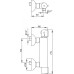 Смеситель E.C.A. Thermostatic 102102341EX Смеситель E.C.A. Thermostatic 102102341EX