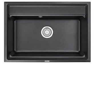 Кухонная мойка GRANULA KS-7301 чёрный Кухонная мойка GRANULA KS-7301 чёрный