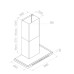 Вытяжка PANDO P-827/90 INOX TOUCH V.850 SEC Вытяжка PANDO P-827/90 INOX TOUCH V.850 SEC