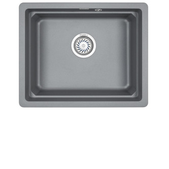 Кухонная мойка GRANULA KS-5501U алюминиум Кухонная мойка GRANULA KS-5501U алюминиум
