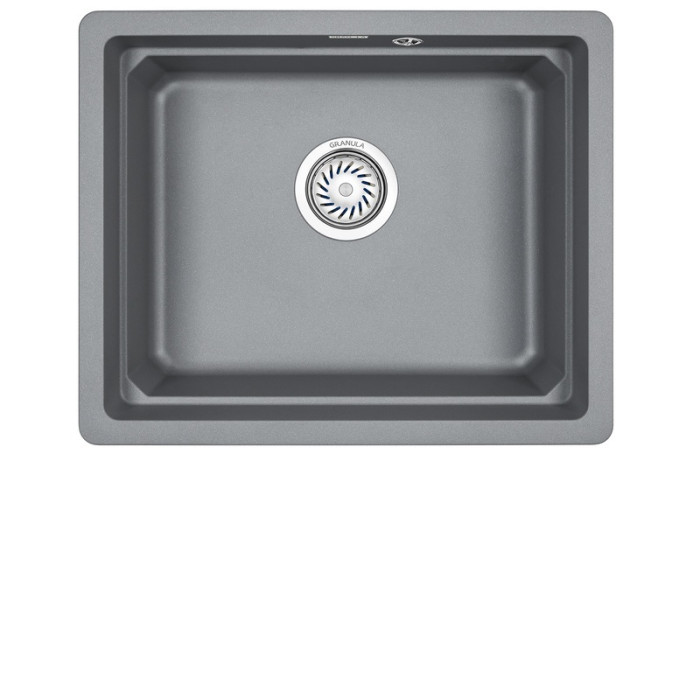 Кухонная мойка GRANULA KS-5501U алюминиум