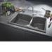Кухонная мойка GROHE K700 серый гранит 31658AT0 Кухонная мойка GROHE K700 серый гранит 31658AT0