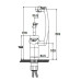 Смеситель KAISER Merkur 27033 Смеситель KAISER Merkur 27033