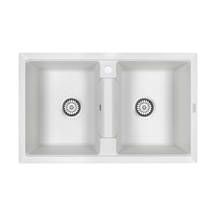 Кухонная мойка PAULMARK Zwilling PM238150-WH Кухонная мойка PAULMARK Zwilling PM238150-WH
