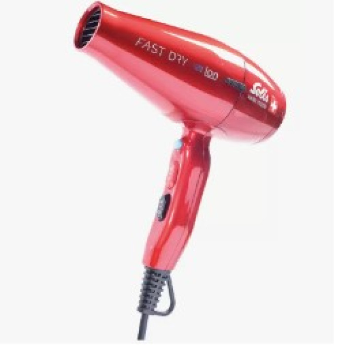 Фен SOLIS FastDry red Фен SOLIS FastDry red