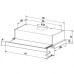 Вытяжка HEBERMANN HBFH 50.2 W Вытяжка HEBERMANN HBFH 50.2 W