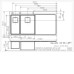 Кухонная мойка REGINOX nevada 18x30 lux okg left(c/box)