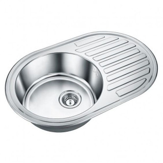 Кухонная мойка EMAR ЕМ-7750 глянцевая Кухонная мойка EMAR ЕМ-7750 глянцевая