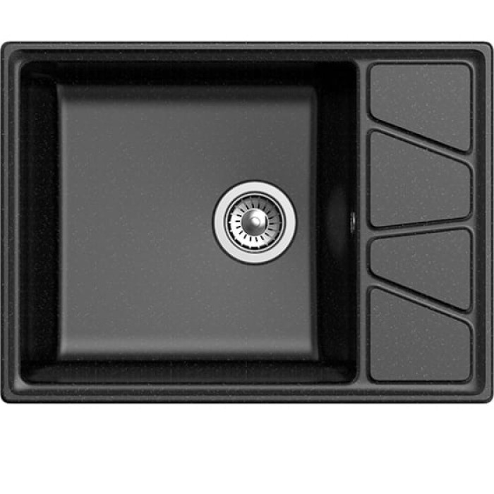 Кухонная мойка GRANFEST GF-V-680L черный Кухонная мойка GRANFEST GF-V-680L черный