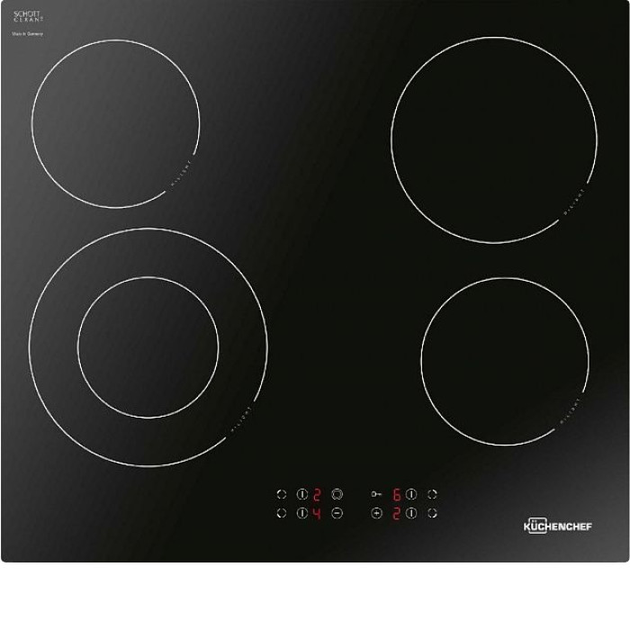 Встраиваемая электрическая варочная панель Kuchenchef KHC611 Встраиваемая электрическая варочная панель Kuchenchef KHC611