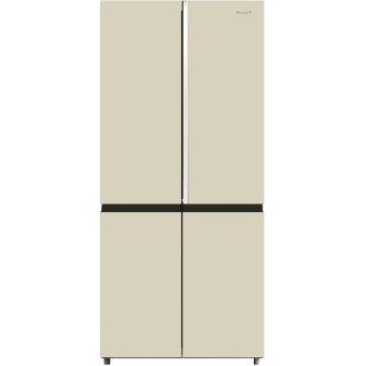 Холодильник WEISSGAUFF WCD 590 NoFrost Inverter Premium Biofresh Gold Glass