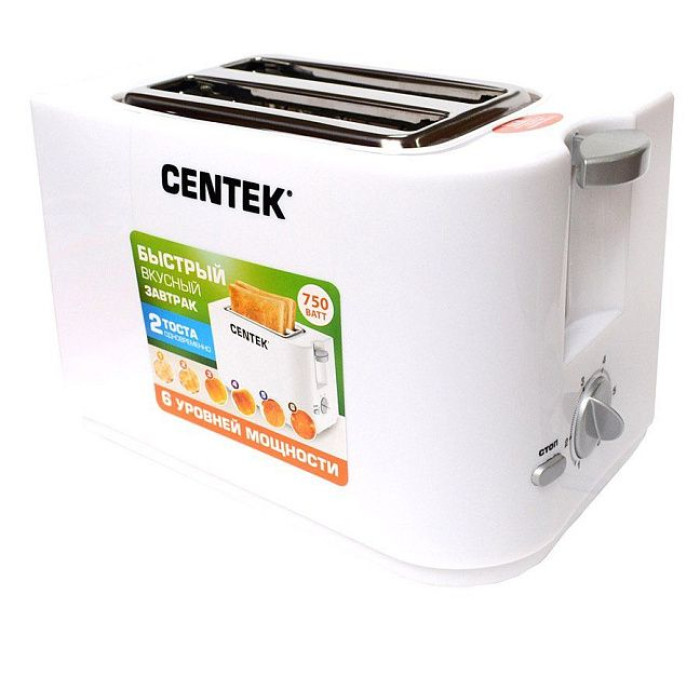Тостер CENTEK СТ-1425 WHITE