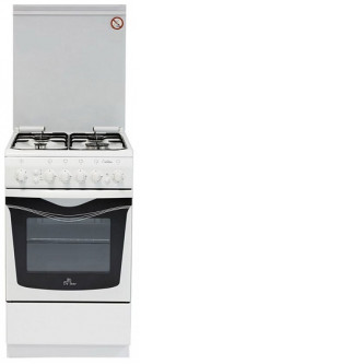 Плита DELUXE 506040.11г (кр) ЧР белый