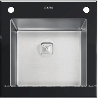 Кухонная мойка TOLERO Ceramic Glass TG-500 черный