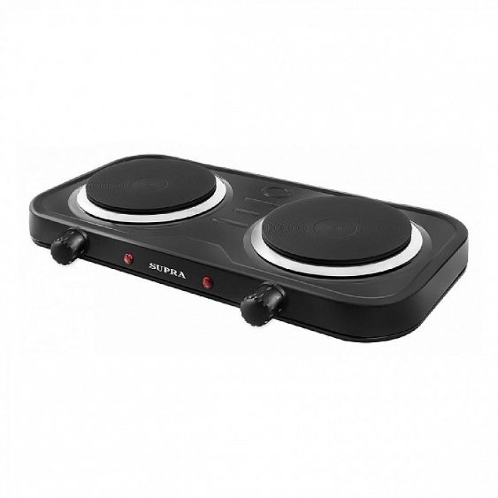 Настольная плита SUPRA HS-202 black Настольная плита SUPRA HS-202 black