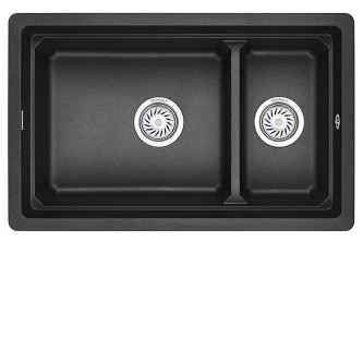 Кухонная мойка GRANULA KS-7304U чёрный