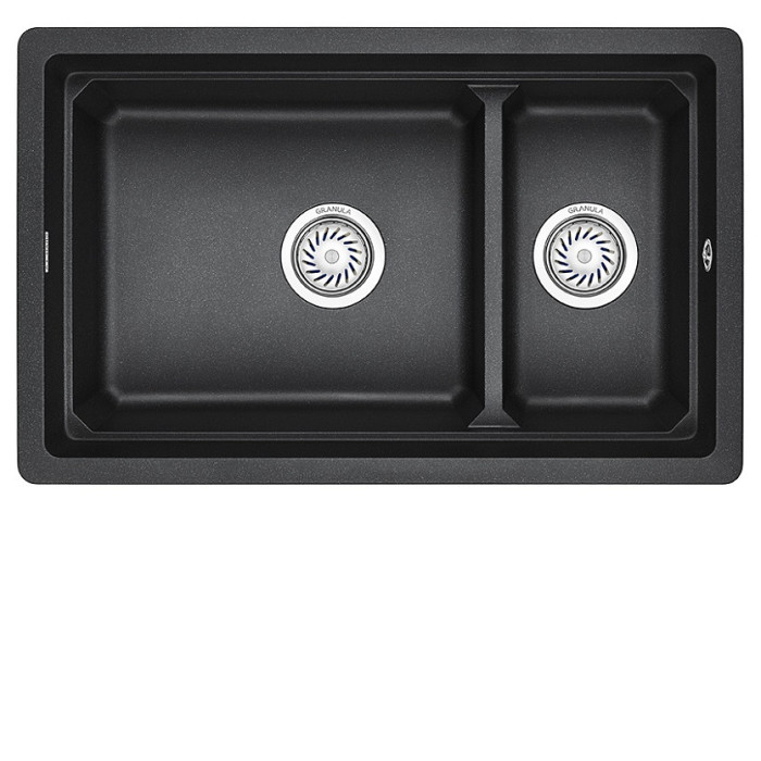 Кухонная мойка GRANULA KS-7304U чёрный Кухонная мойка GRANULA KS-7304U чёрный