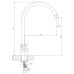 Смеситель DECOROOM DR46028-Green Смеситель DECOROOM DR46028-Green