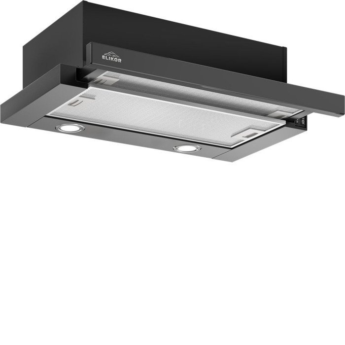 Вытяжка ELIKOR КВ Интегра GLASS 60П-650-В2Л черный/стекло черное (934207)