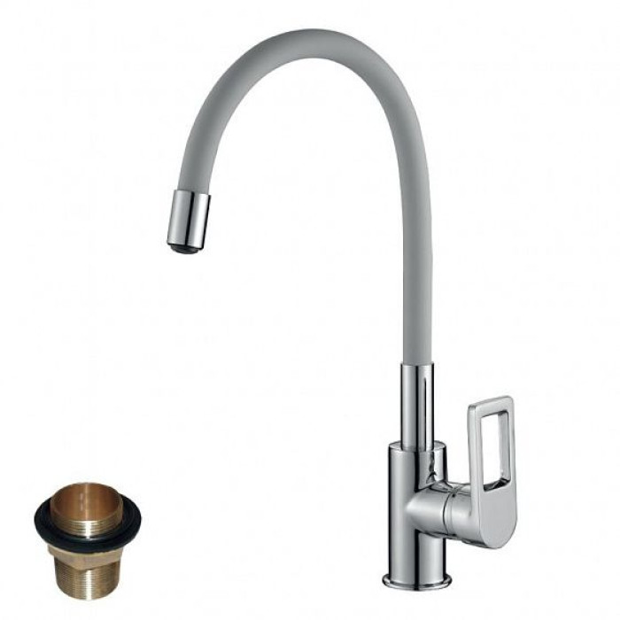 Смеситель ROSSINKA Z35-35U Gray Смеситель ROSSINKA Z35-35U Gray