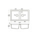 Кухонная мойка OMOIKIRI Tedori 86-2-BL (4993924) Кухонная мойка OMOIKIRI Tedori 86-2-BL (4993924)