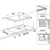 Варочная поверхность HOTPOINT-ARISTON HR 607 IN Варочная поверхность HOTPOINT-ARISTON HR 607 IN