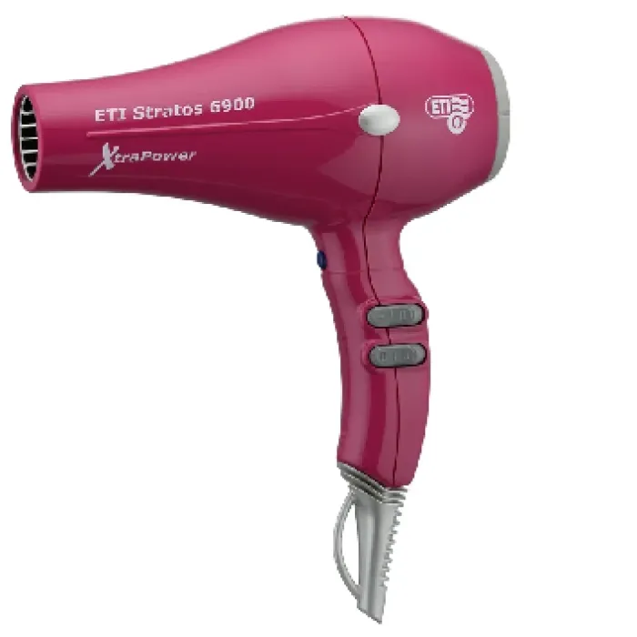 Фен ETI Stratos 6900 Xtrapower розовый