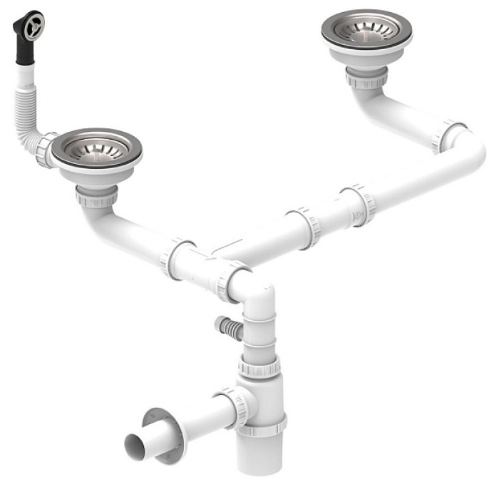 Слив TEKA 3 1/2 с круглым переливом (61001294) Слив TEKA 3 1/2 с круглым переливом (61001294)
