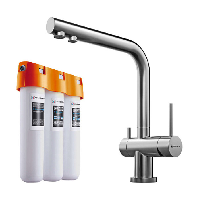 Комплект OMOIKIRI Nagano BN + Pure drop Lite (4011.8028) Комплект OMOIKIRI Nagano BN + Pure drop Lite (4011.8028)