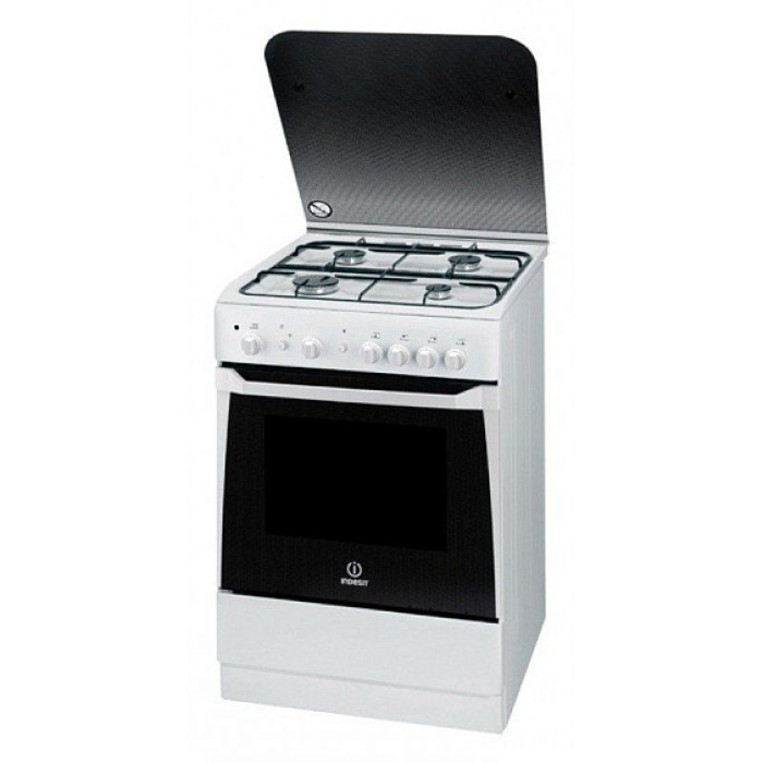 Плита газовая INDESIT kn 6g27 w Плита газовая INDESIT kn 6g27 w