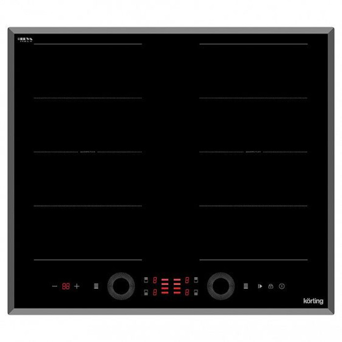 Варочная поверхность KORTING HIB 68700 B Quadro Варочная поверхность KORTING HIB 68700 B Quadro