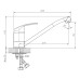Смеситель DECOROOM DR71018 Смеситель DECOROOM DR71018