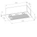 Вытяжка MEFERI INBOX60WH POWER