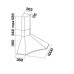 Вытяжка FALMEC Design Elios Ang Steel 100 CEIA00.E0P1#CRII491F Вытяжка FALMEC Design Elios Ang Steel 100 CEIA00.E0P1#CRII491F