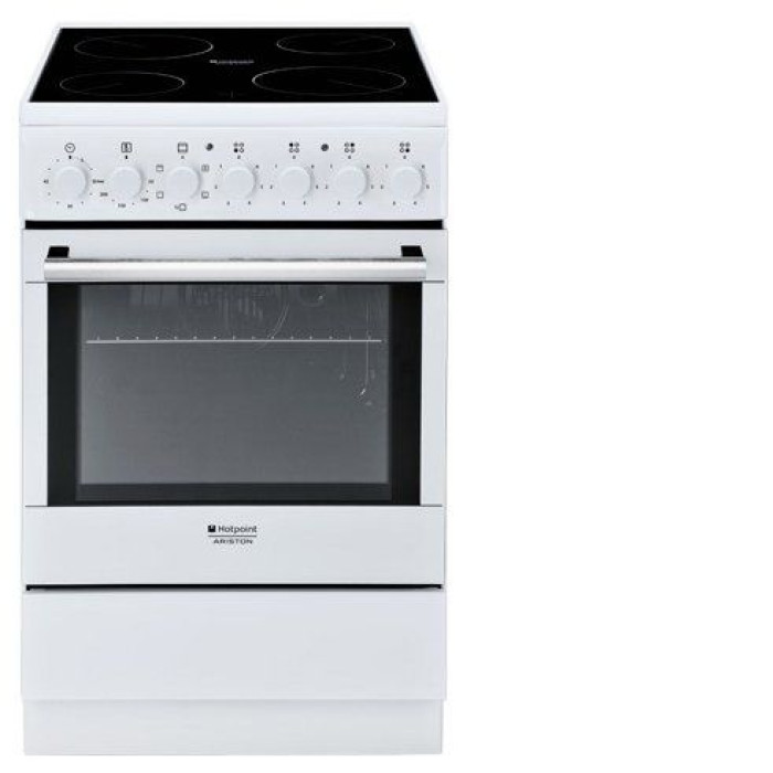 Плита электрическая HOTPOINT-ARISTON h5vsh1a (w) Плита электрическая HOTPOINT-ARISTON h5vsh1a (w)