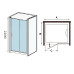 Душевая кабина WELTWASSER Maine 120х90 L Душевая кабина WELTWASSER Maine 120х90 L