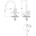Смеситель KAISER Merkur 26344 Смеситель KAISER Merkur 26344
