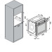 Духовой шкаф MONSHER MOE 6026 Blanc