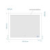 Зеркало CERSANIT Design KN-LU-LED030*100-d-Os Зеркало CERSANIT Design KN-LU-LED030*100-d-Os