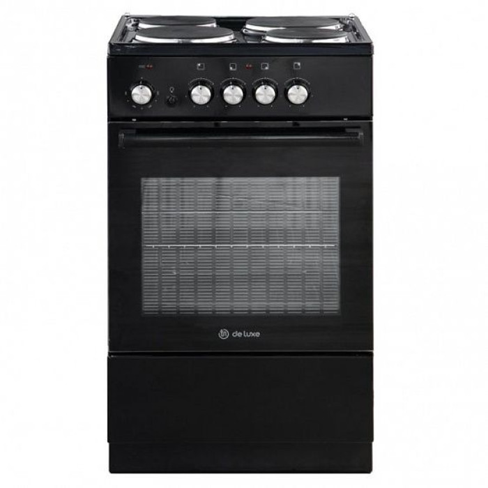 Плита DELUXE 5004.18э-011 черный Плита DELUXE 5004.18э-011 черный