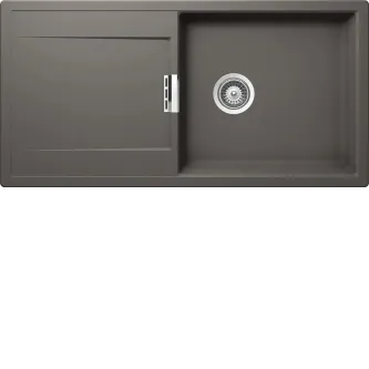 Кухонная мойка SCHOCK Eton 60 D Large Cristadur серебристый камень