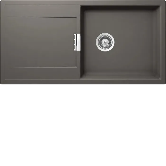 Кухонная мойка SCHOCK Eton 60 D Large Cristadur серебристый камень