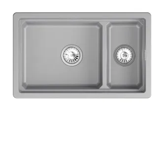 Кухонная мойка GRANULA KS-7304iU алюминиум