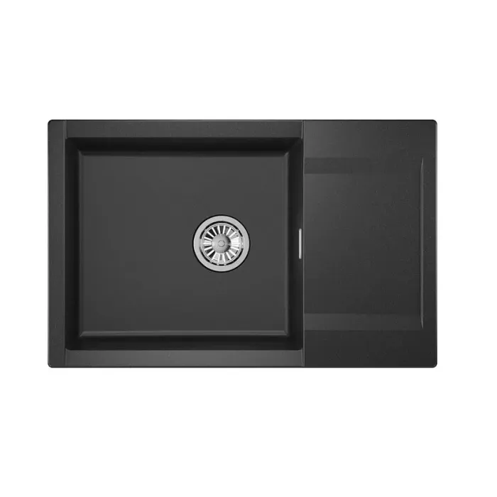 Кухонная мойка GRANULA ES-7807 черный Кухонная мойка GRANULA ES-7807 черный