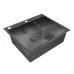 Кухонная мойка PAULMARK KRONER-EDGE PM775951-GM