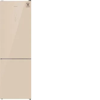 Холодильник WEISSGAUFF WRK 2000 Total NoFrost Inverter Beige Glass Холодильник WEISSGAUFF WRK 2000 Total NoFrost Inverter Beige Glass
